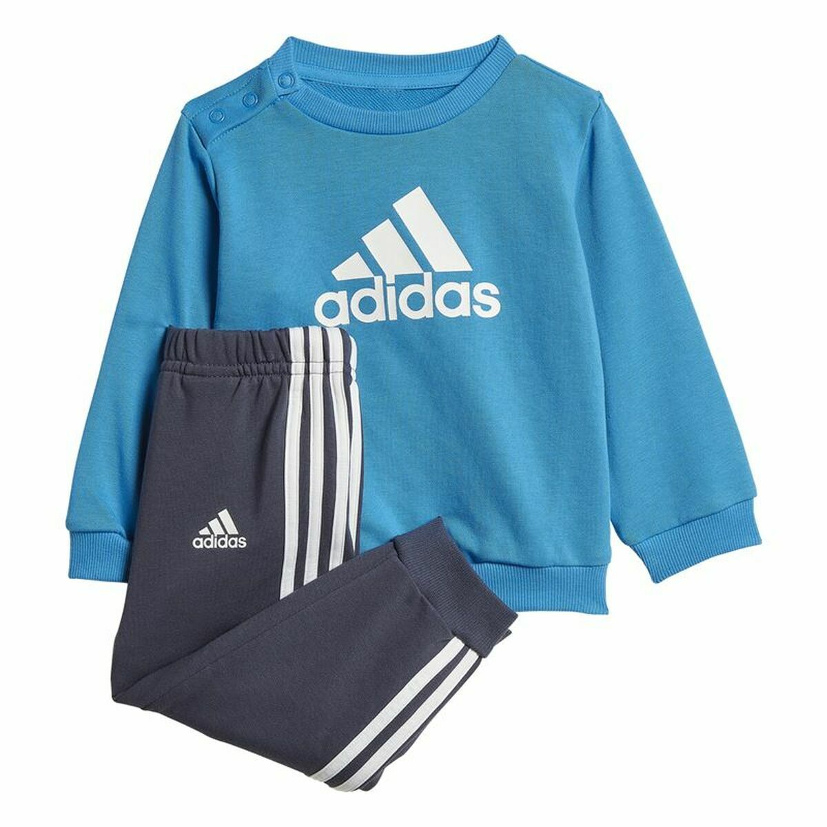 Conjunto Deportivo para Bebe Adidas Badge of Sport French Terry Azul Compras on line